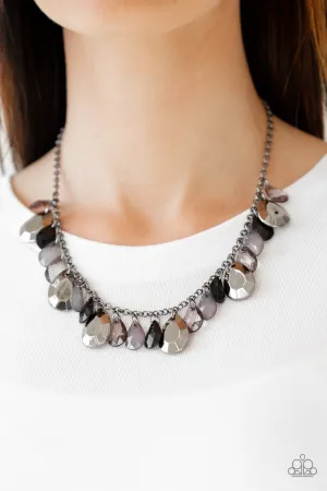 Hurricane Season - Black Necklace - Paparazzi Accessories
