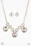 Hypnotized - Gold Necklace - Paparazzi Accessories