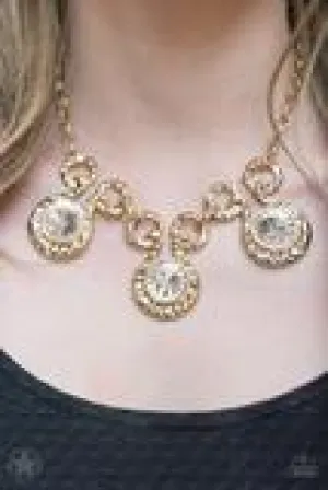 Hypnotized - Gold Necklace - Paparazzi Accessories
