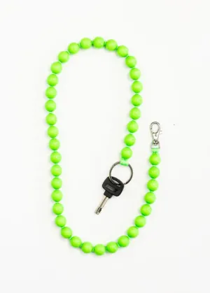 ina.seifart BIG Perlen long in Neon Green