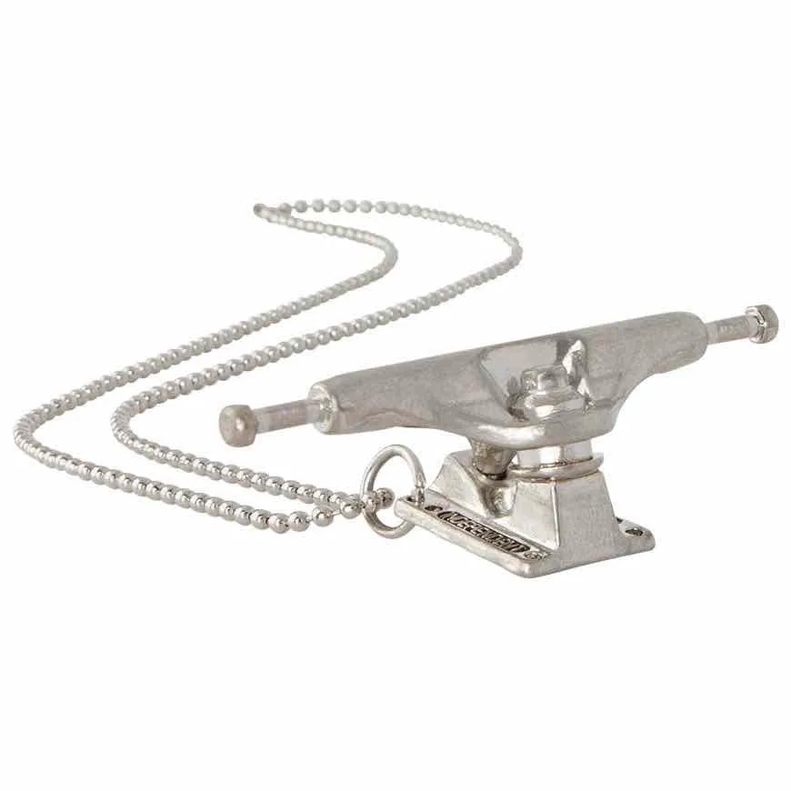 INDY Truck Necklace - Silver