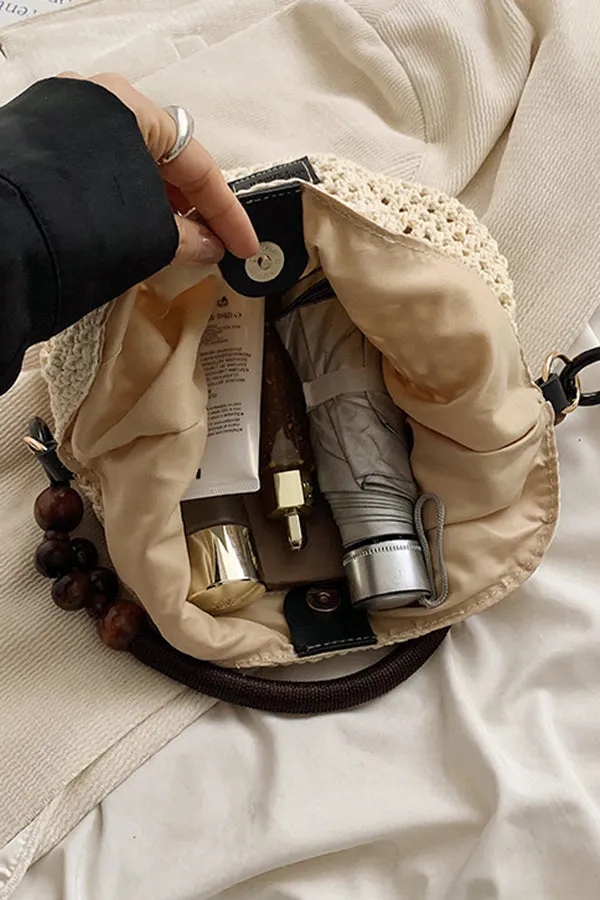 Ins Style Retro Hollow Straw Bag