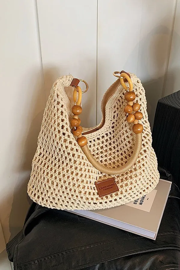 Ins Style Retro Hollow Straw Bag