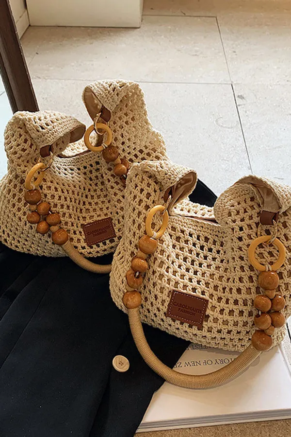 Ins Style Retro Hollow Straw Bag
