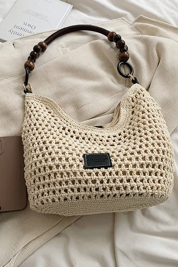 Ins Style Retro Hollow Straw Bag