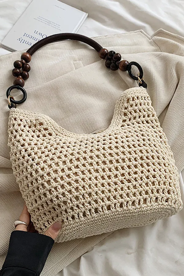 Ins Style Retro Hollow Straw Bag