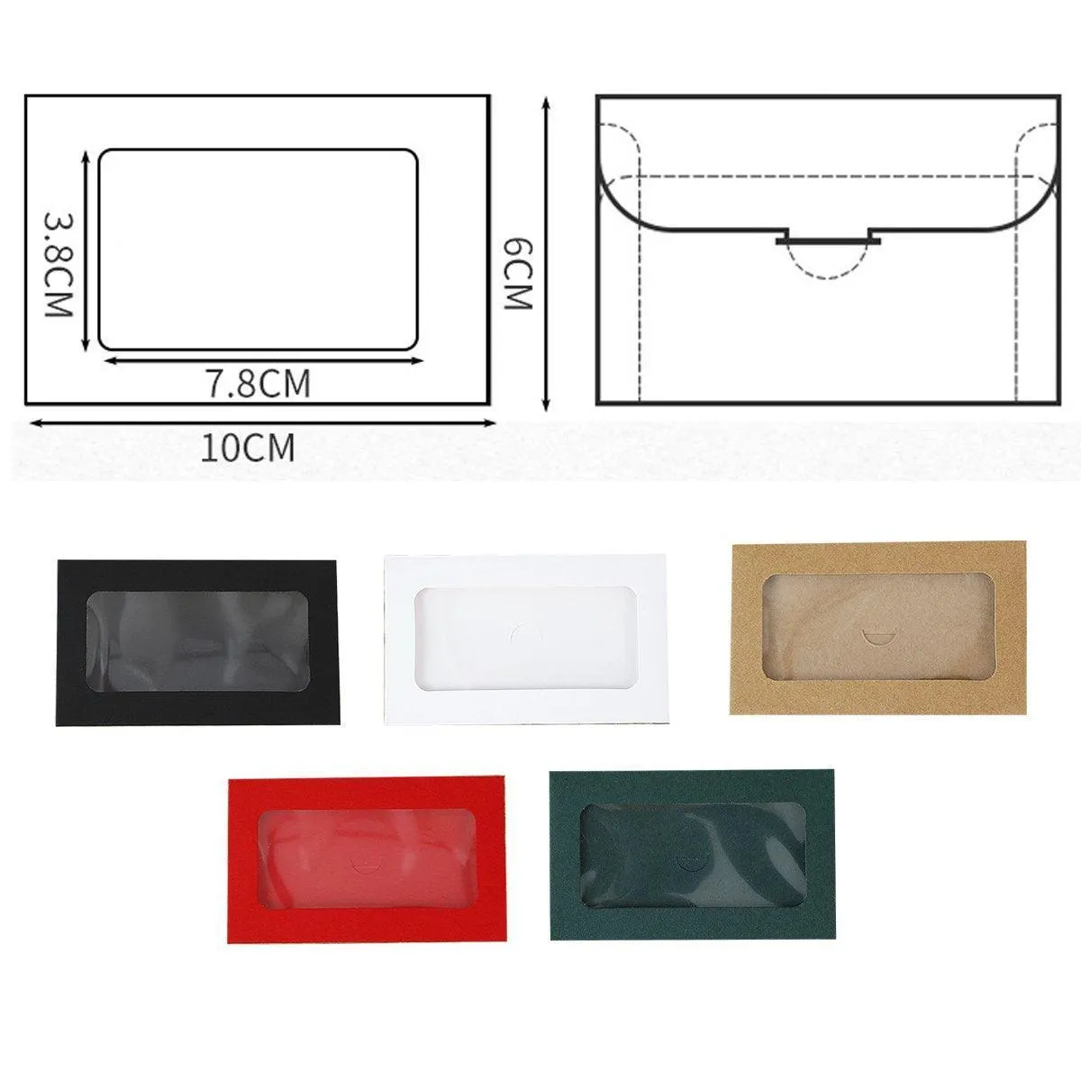 Invitations Envelopes 250g 100PCS Card