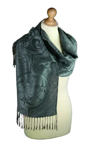 Irish Pashmina Scarf-Inishmore