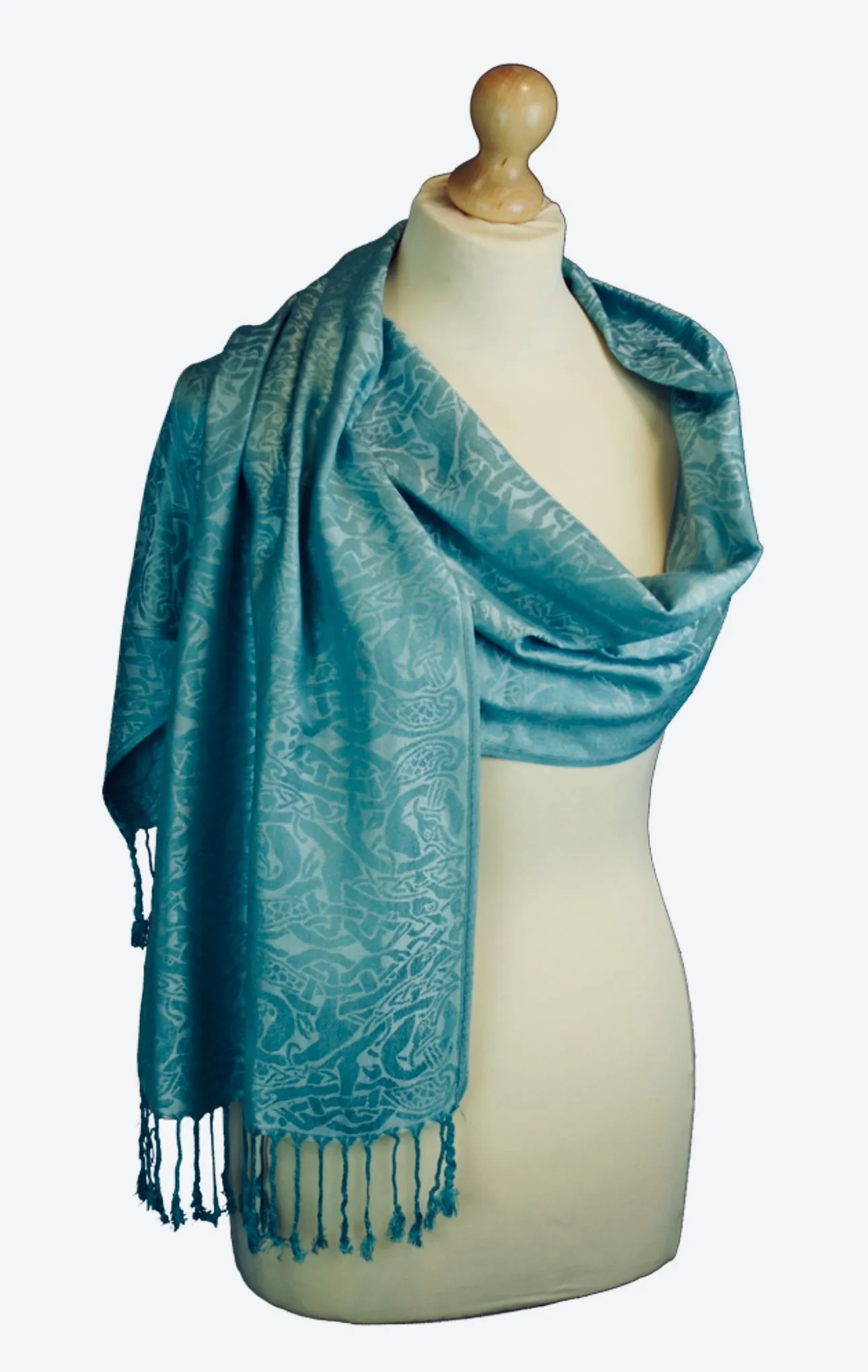 Irish Pashmina Scarf-Inishtrahull