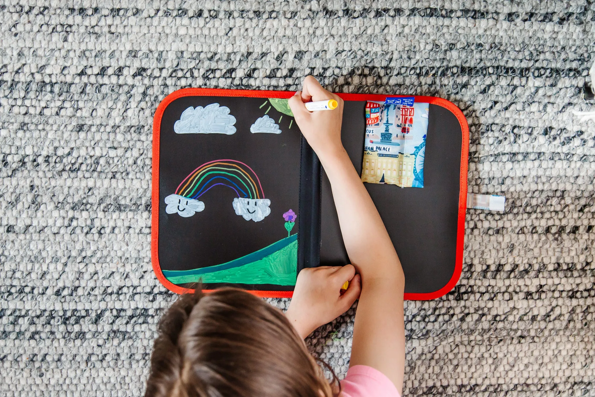 Jaq Jaq Bird Parisian Artiste Doodle Mat Set with ButterStix® & Holders