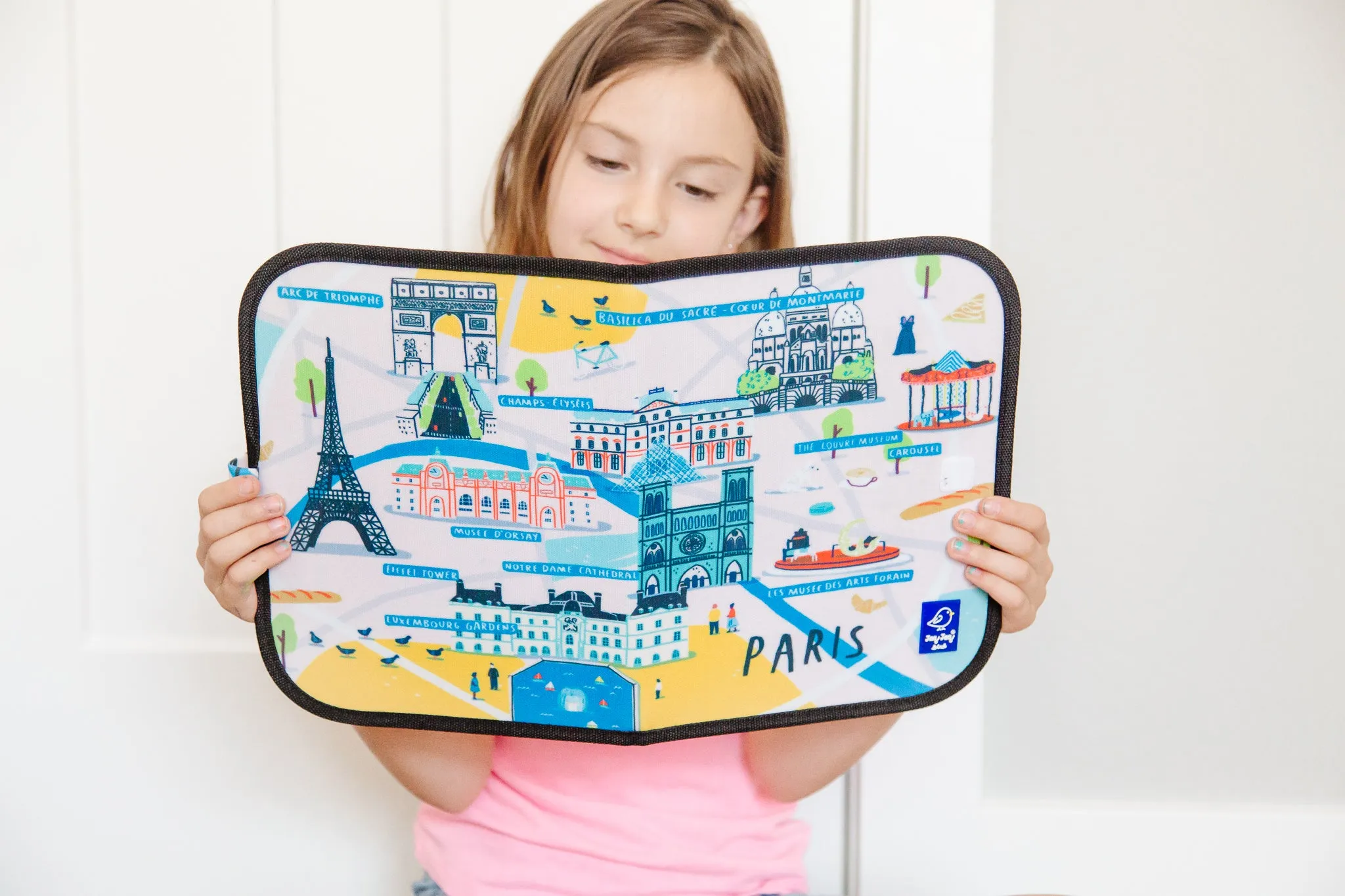 Jaq Jaq Bird Parisian Artiste Doodle Mat Set with ButterStix® & Holders