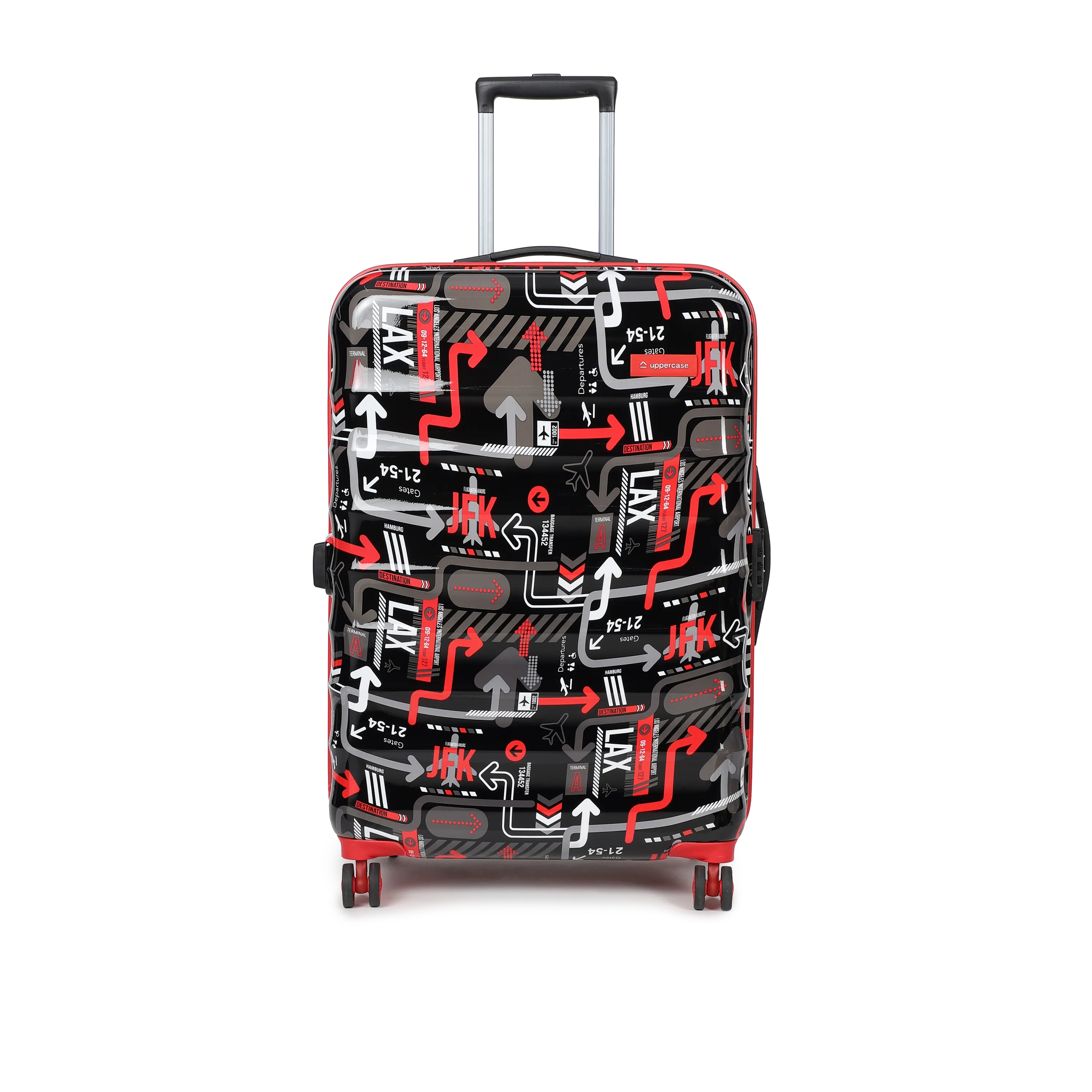 JFK Plus Black Large Trolley