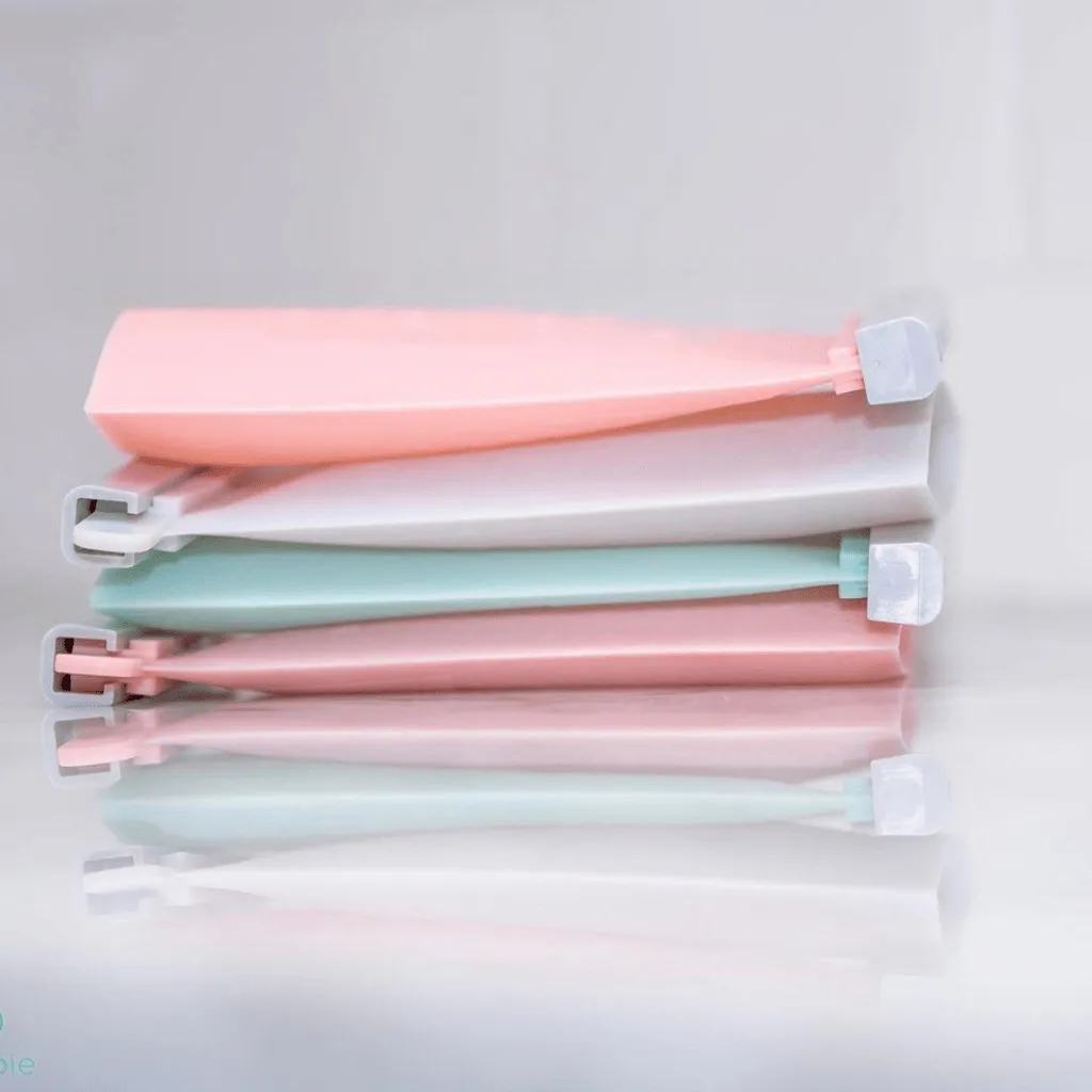 Junobie Reusable Silicone Breastmilk Storage Bags- 2pk (Mint)- CLEARANCE