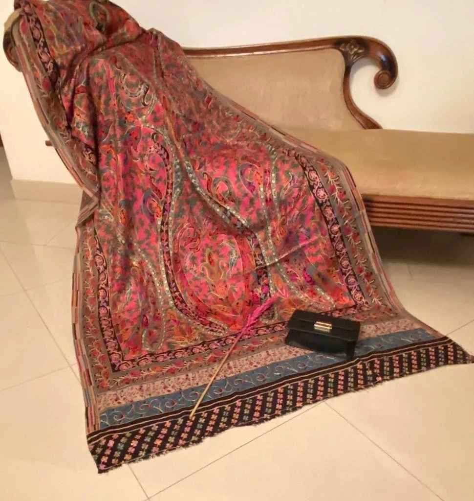 Kalamkari Pashmina Shawls
