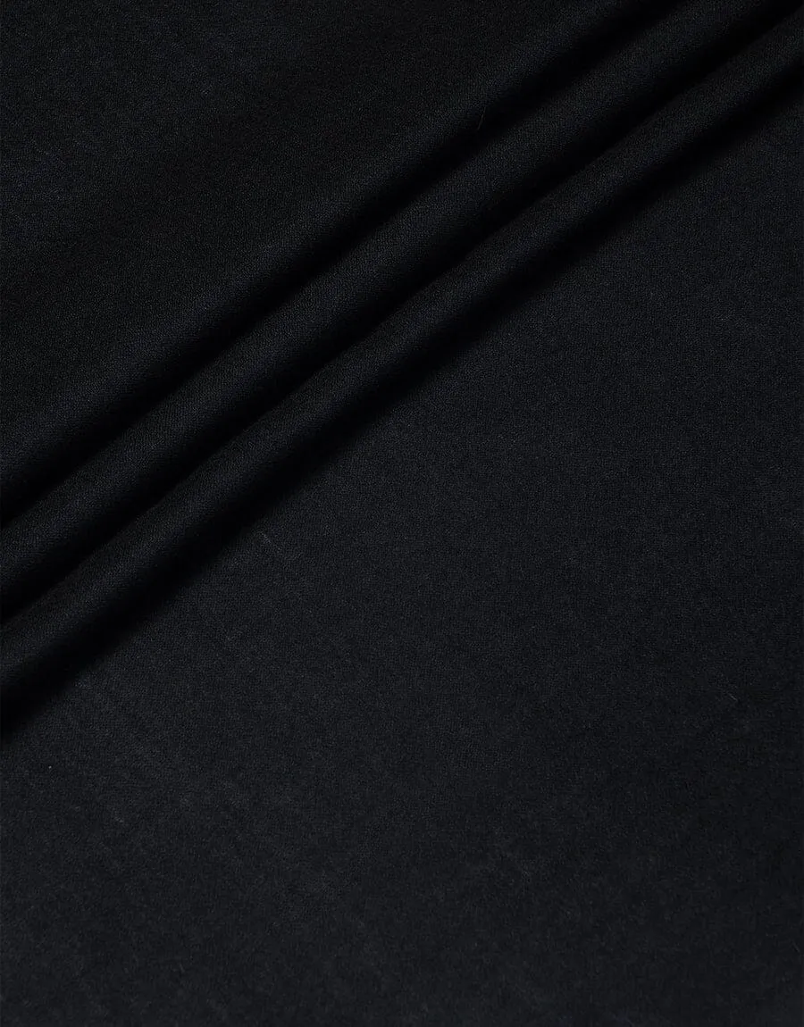 KHAS STORES - PASHMINA SHAWL-Black