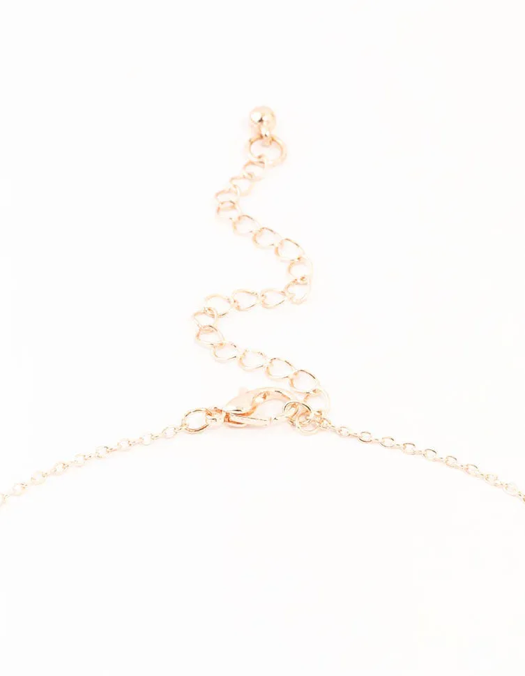 Kids Rainbow Gold Butterfly Necklace & Ring Pack