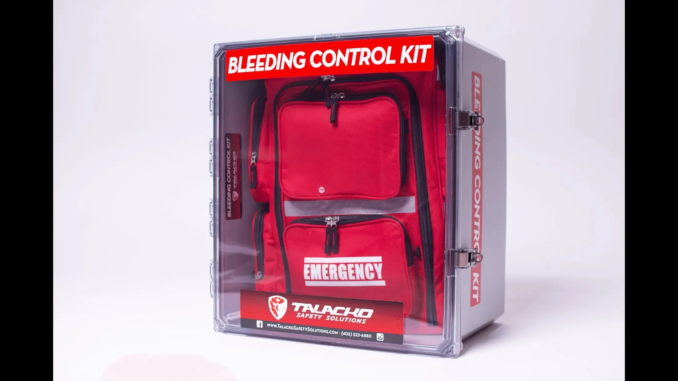 King Enclosure with (8) Basic Bleeding Control Kits