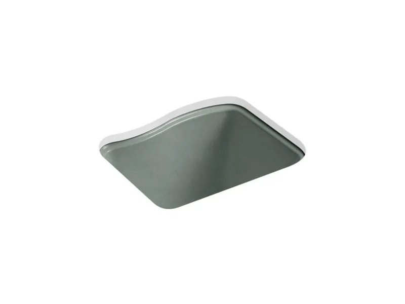 KOHLER K-6657-4U River Falls 25" x 22' x 14-15/16" undermount utility sink with 4 faucet holes