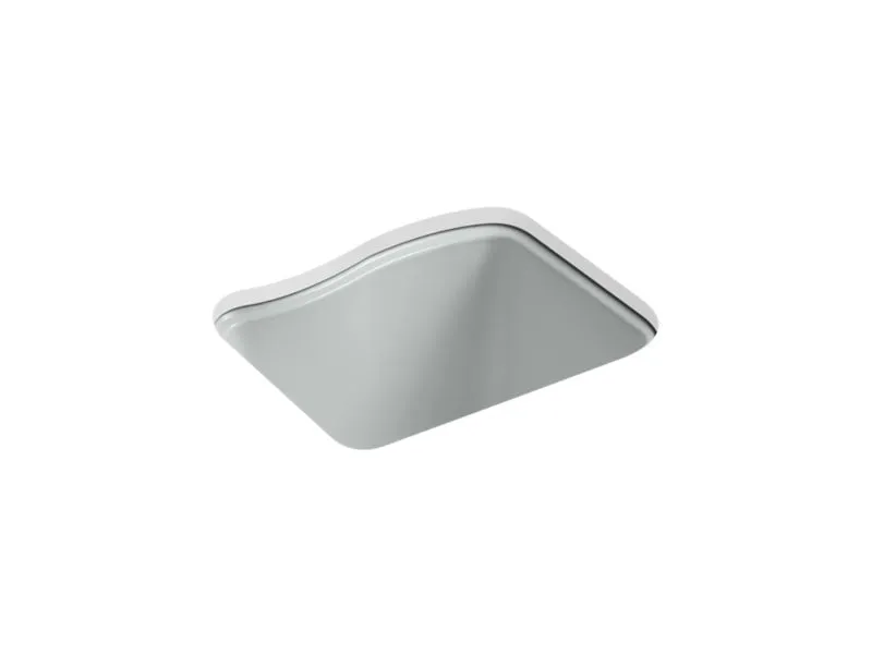 KOHLER K-6657-4U River Falls 25" x 22' x 14-15/16" undermount utility sink with 4 faucet holes