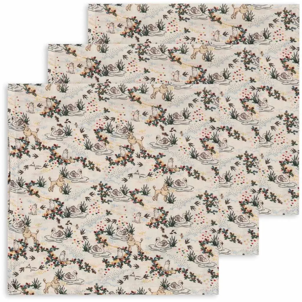 Konges Sløjd - Muslin cloths 3 pack - Mizumi