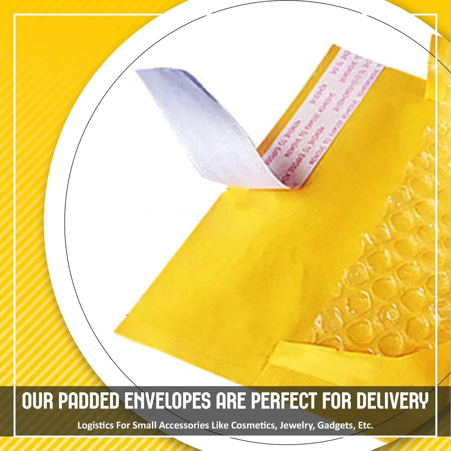 Kraft Paper Shock-absorbing Bubble Envelope Bag 10 Pack