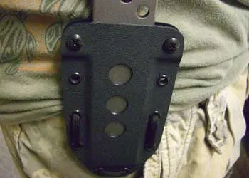 Kydex Combo - Molded Sheath   Adjustable Belt Lock for EOD Breacher Bar V2