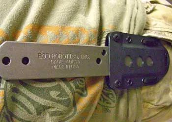 Kydex Combo - Molded Sheath   Adjustable Belt Lock for EOD Breacher Bar V2