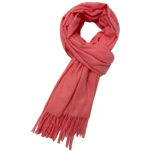 Ladies Soft Pashmina Scarf - Candy Pink