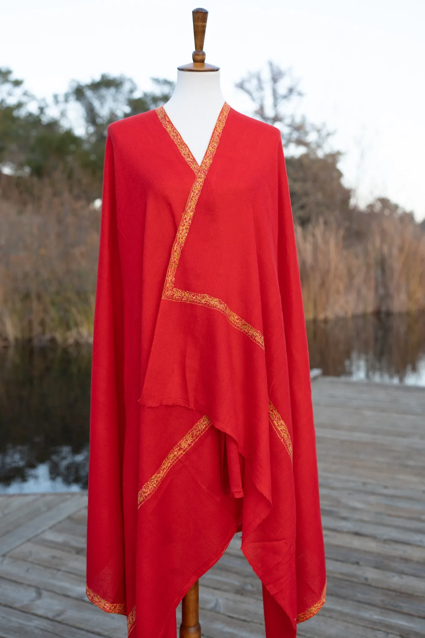 Lal Pashmina Shawl