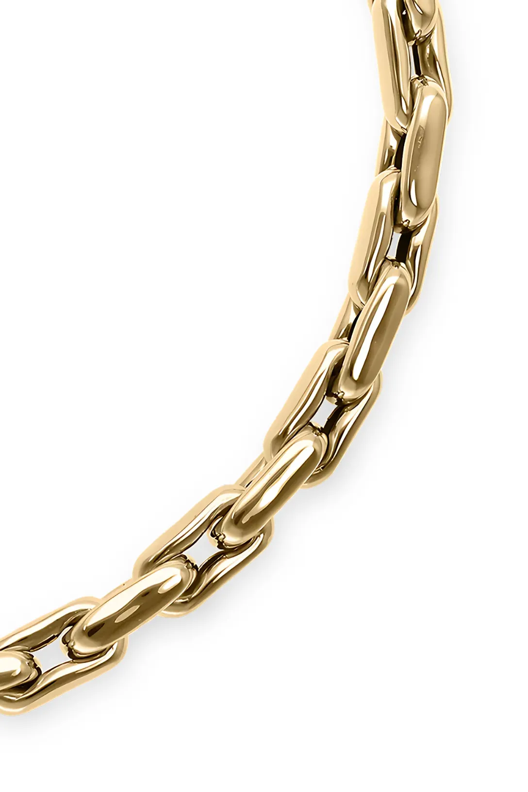 Lauren Small Links Necklace | Yellow Gold 41cm