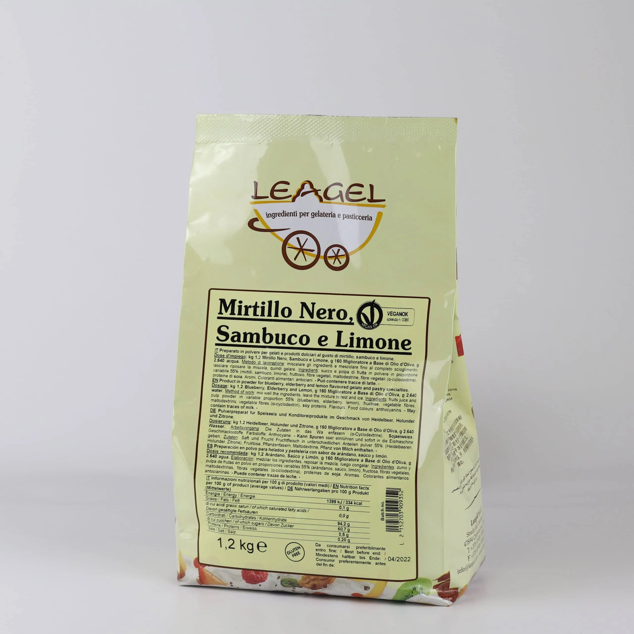Leagel – Complete Mix – Blueberry, Elderberry, & Lemon