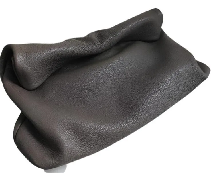 Leather Folding Envelope Clutch