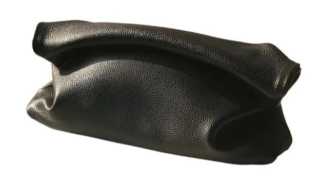 Leather Folding Envelope Clutch