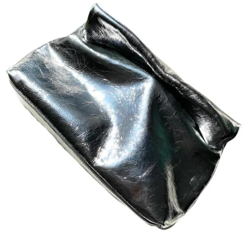 Leather Folding Envelope Clutch
