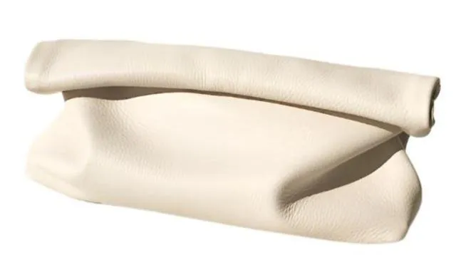 Leather Folding Envelope Clutch