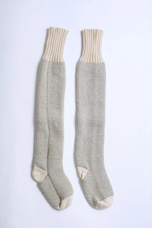 Leto Accessories Knitted Lounge Socks
