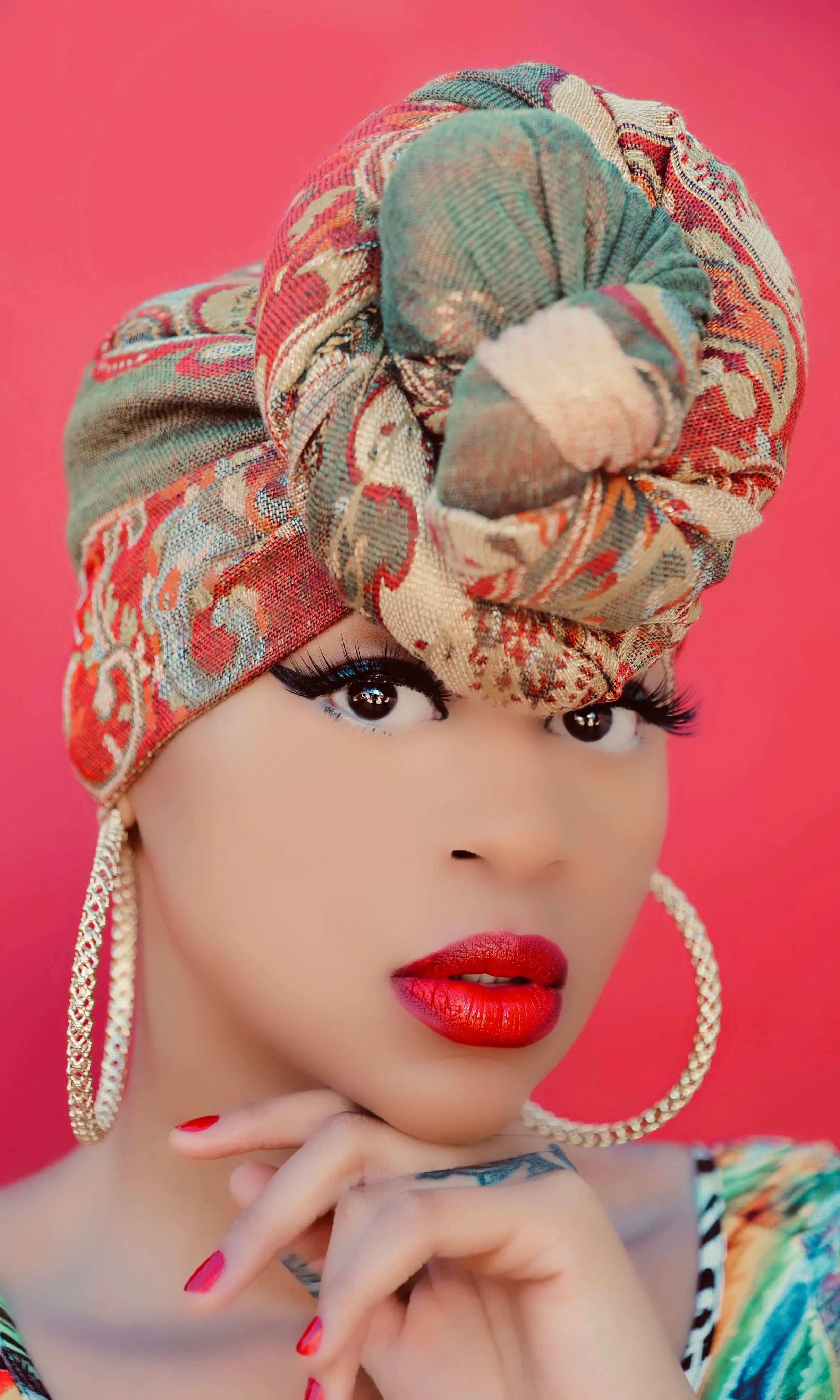 Let’s Talk About Money Head Scarf