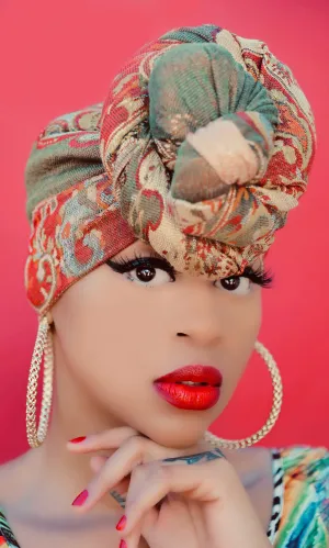 Let’s Talk About Money Head Scarf