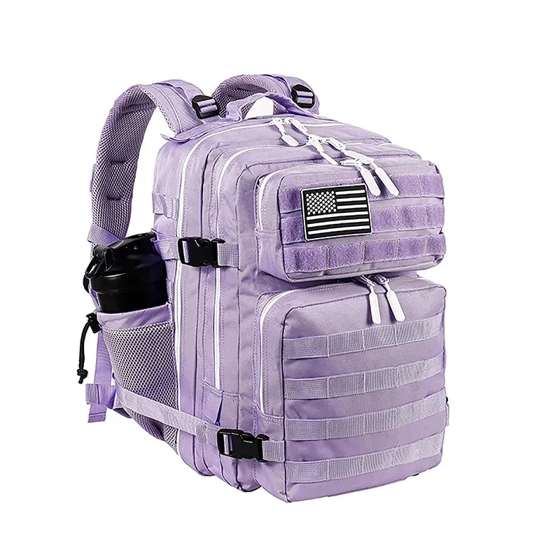 LHl 35L Tactical Backpack Small Athlete Gym Bag for Men/Women Qutdoor Travel Hiking Molle Rucksack with Bottle Holder