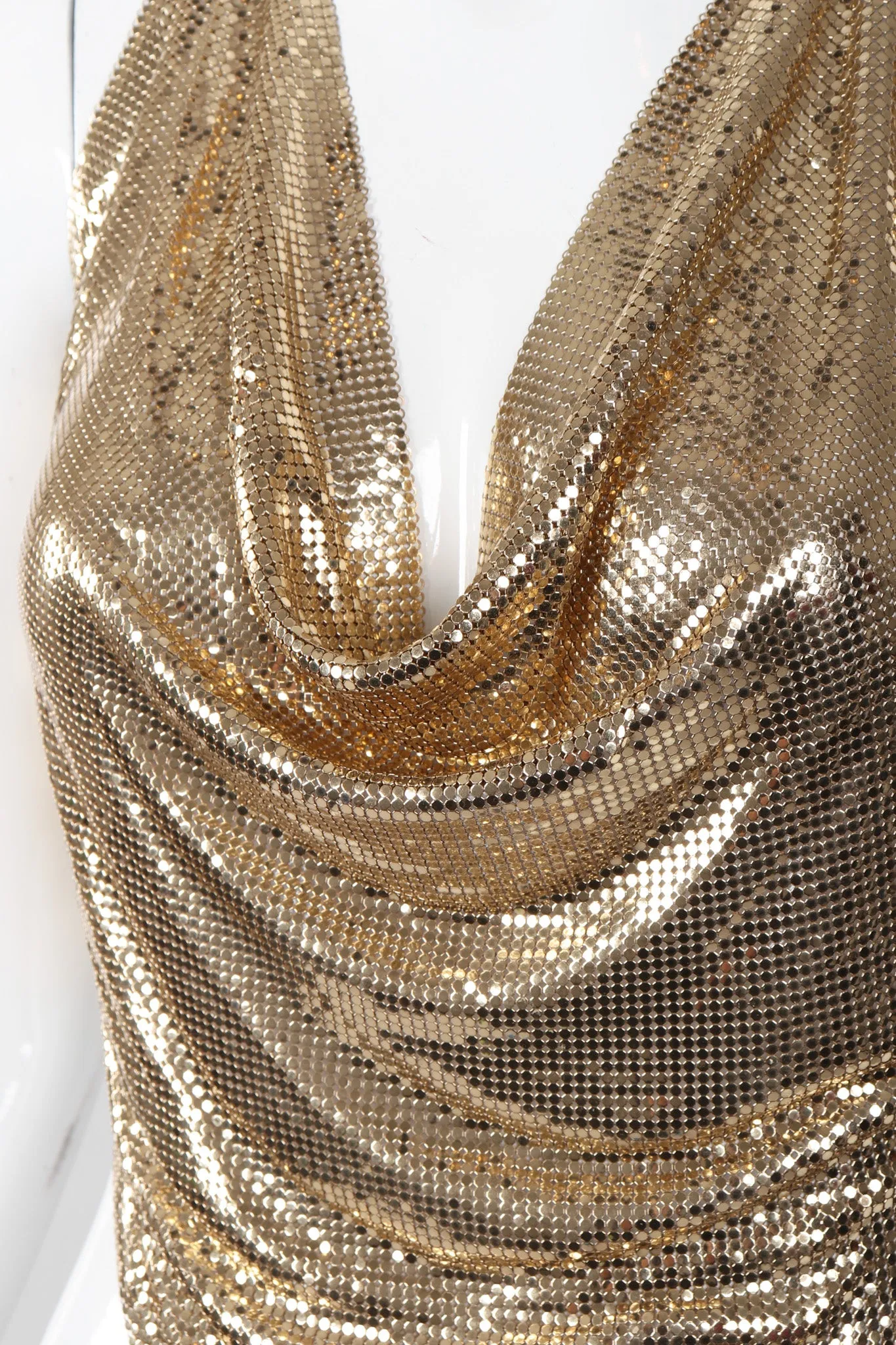 Liquid Mesh Halter Top