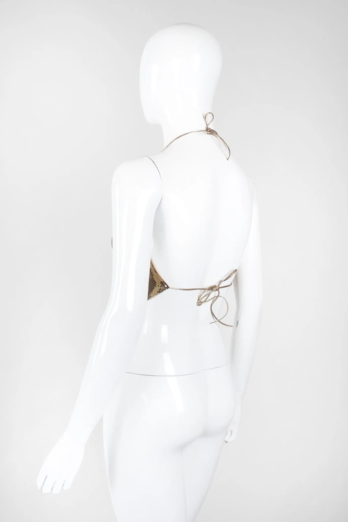 Liquid Mesh Halter Top