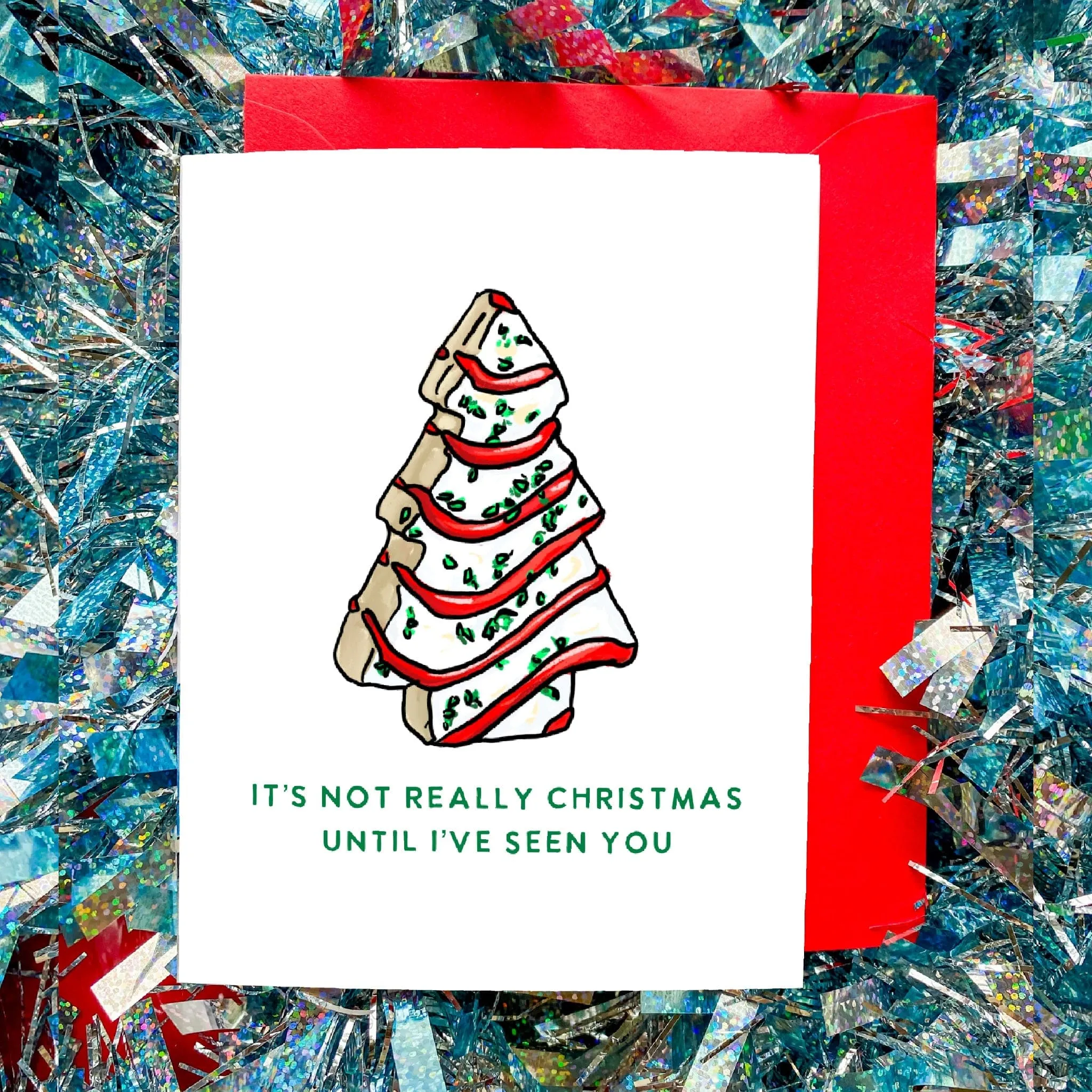 Lookin like a snack (cake) | Holiday Gifting Card
