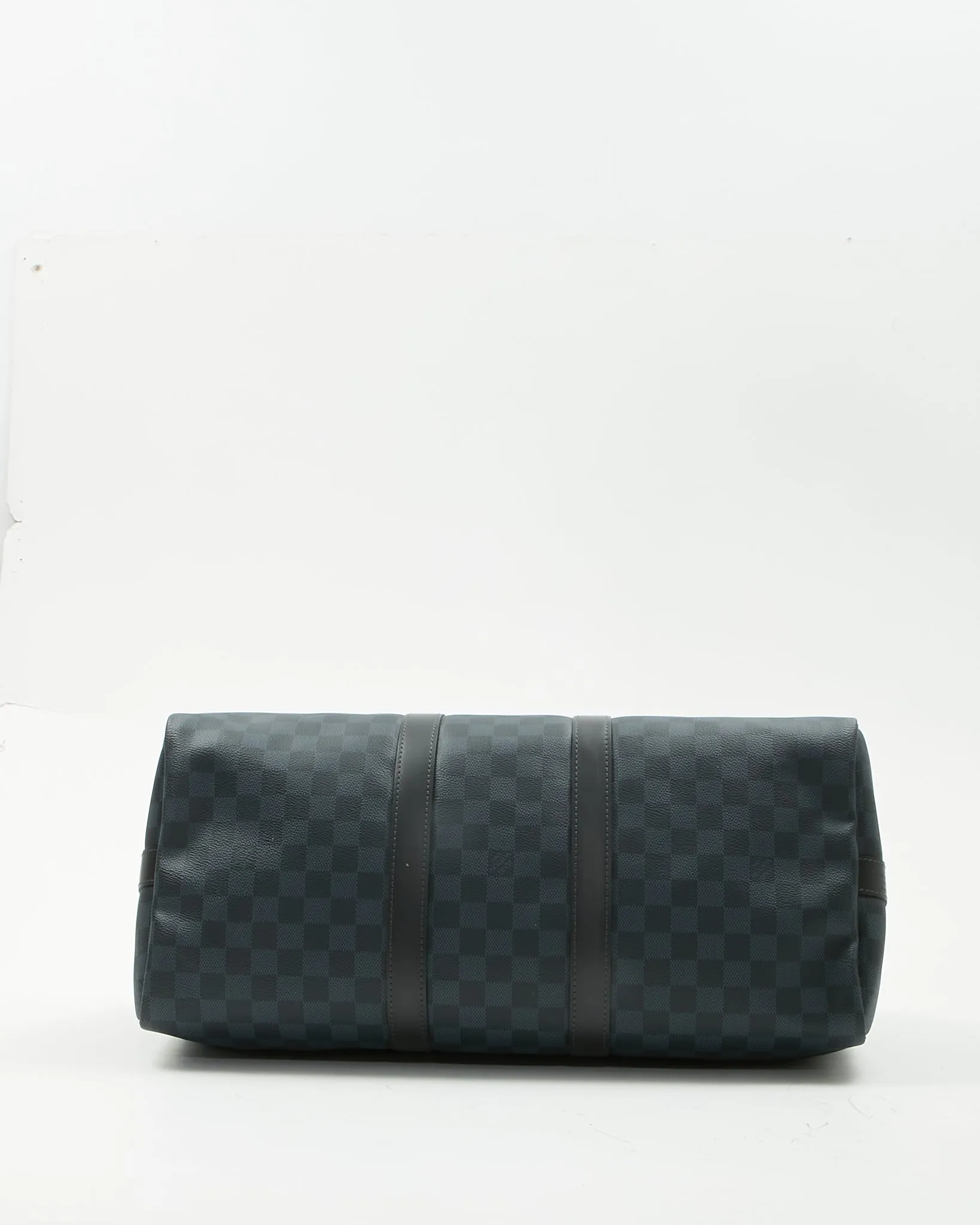Louis Vuitton Damier Cobalt Canvas Keepall 45 Bandouliere Bag