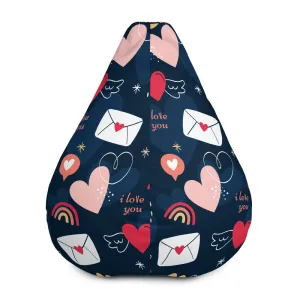 Love Letter - Sustainably Made Bean Bag Chair Cover