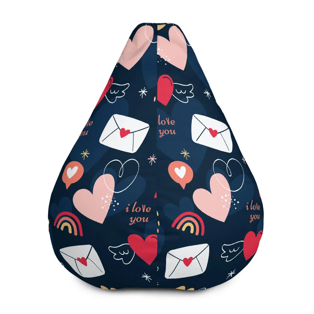 Love Letter - Sustainably Made Bean Bag Chair Cover