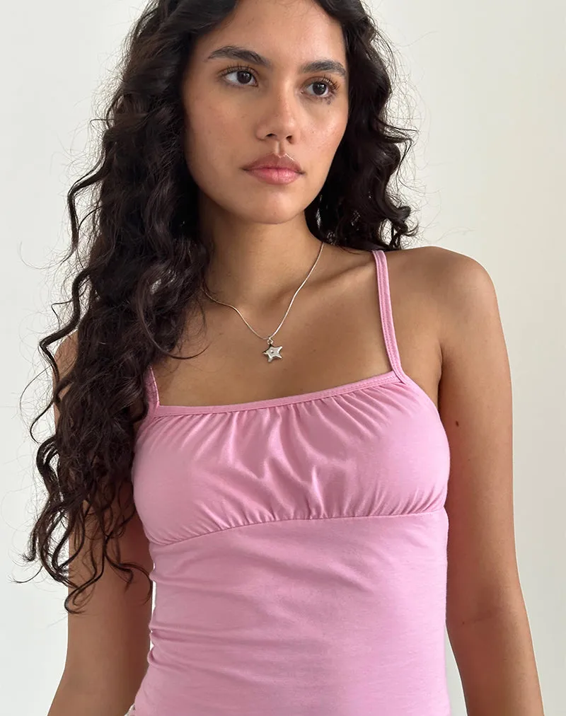 Luna Necklace Pink Star