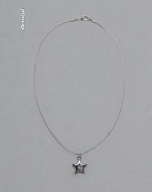 Luna Necklace Pink Star