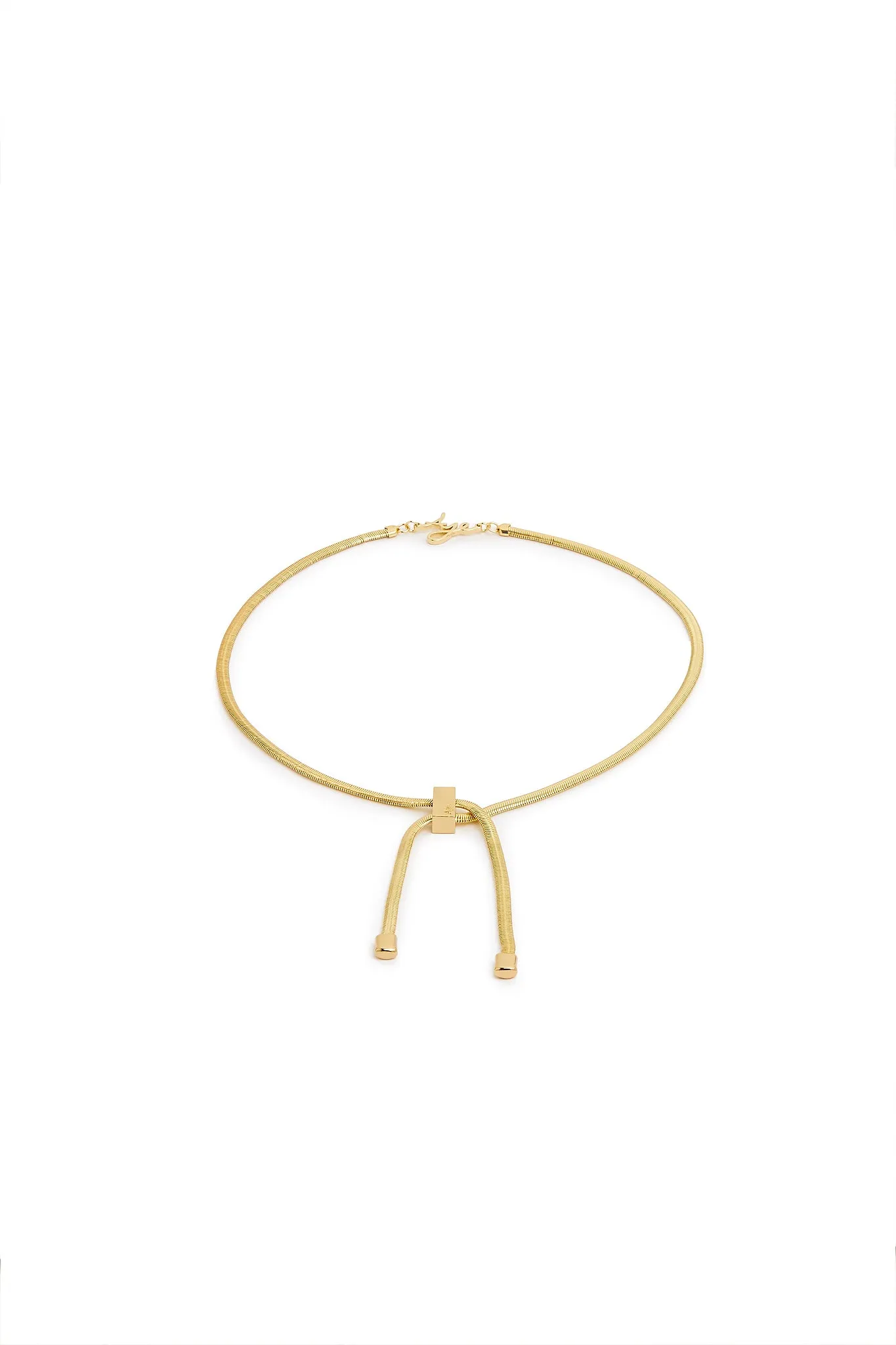 Lydie Logo Necklace