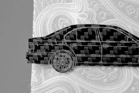 M5 (E39) - Carbon fiber tie clip