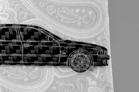 M5 (E39) - Carbon fiber tie clip